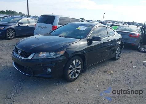 2013 Honda Accord Ex-L from USA, damaged, VIN 1HGCT1B84DA024333